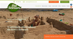Desktop Screenshot of podbrzozami.com